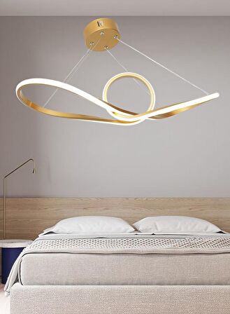 TT002-ESK TT Aydınlatma Papyon Modeli Eskitme Boyalı ( Beyaz Işık ) Led Avize