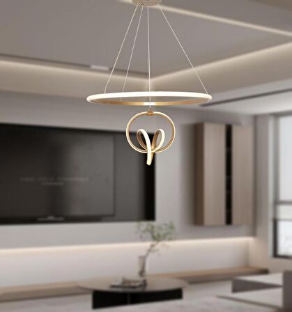 TT319-ESK TT Aydınlatma Canus Modeli Eskitme Boyalı ( Gün Işığı ) Led Avize