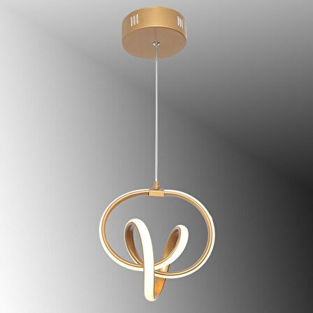 TT317-ESK TT Aydınlatma Stilla Modeli Eskitme Boyalı ( 3 Renk Modüllü ) Led Avize
