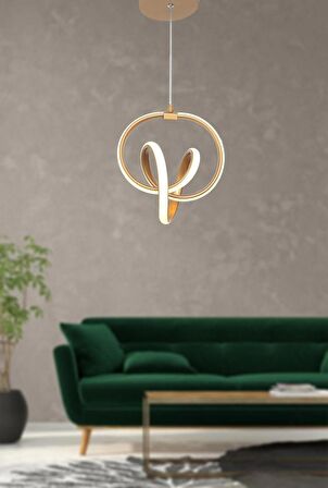 TT317-ESK TT Aydınlatma Stilla Modeli Eskitme Boyalı ( 3 Renk Modüllü ) Led Avize