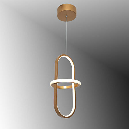 TT006-1-ESK TT Aydınlatma Minyon Modeli Tekli Eskitme ( 3 Renk Modüllü ) Led Avize