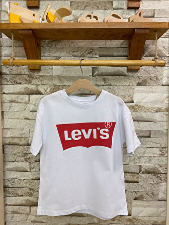 LOGO BASKILI, FIRÇALI KUMAŞ, YAZLIK ÇOCUK TİŞÖRT