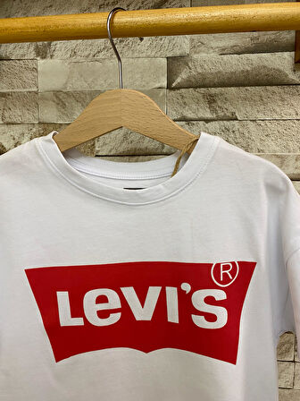 LOGO BASKILI, FIRÇALI KUMAŞ, YAZLIK ÇOCUK TİŞÖRT