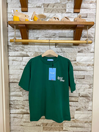 LACİEL PARİS CLUB OVERSİZE ÇOCUK TİŞÖRT