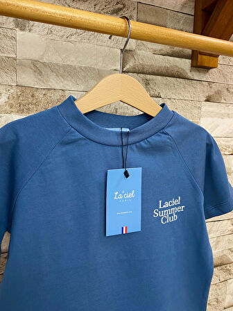 LACİEL PARİS SUMMER CLUP OVERSİZE ÇOCUK TİŞÖRT
