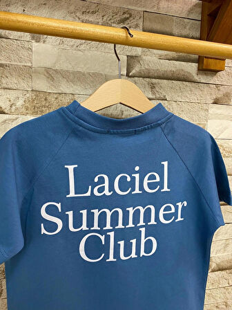LACİEL PARİS SUMMER CLUP OVERSİZE ÇOCUK TİŞÖRT