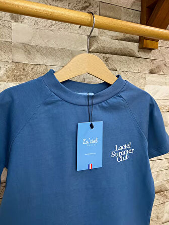 LACİEL PARİS SUMMER CLUP OVERSİZE ÇOCUK TİŞÖRT