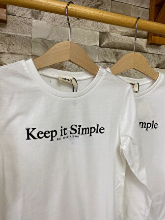 Koton Kız Çocuk Uzun Kollu T-shirt