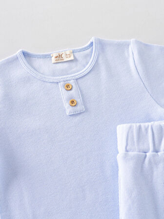 AYSBEBE Erkek Çocuk Şortlu Kaşkorse Takım Kısa Kollu