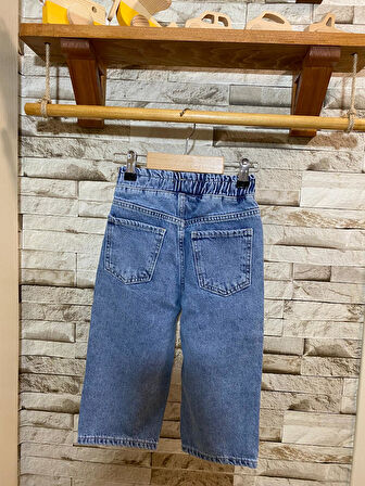 LACİEL PARİS FİYONK NAKIŞLI KIZ ÇOCUK KOT PANTOLON