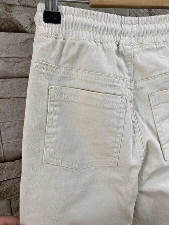Erkek Çocuk Jogger Lastikli Paça Gabardin Erkek Çocuk Pantolon