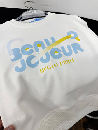 LACIEL PARIS SLOGANLI TENİS ERKEK ÇOCUK TAKIM