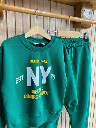 SNOOK SLOGANLI UNISEX ÇOCUK TAKIM