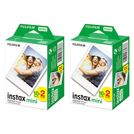 Instax Mini 10x2 20 Sheets Fotoğraf Filmi 2 PAKET 40 POZ-FOTSN00005-2MK