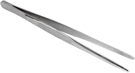 FANSH 304 Paslanmaz Çelik Mangal Cımbızı, Profesyonel Mutfak ve Uzun Saplı Gıda Cımbızı, Çok Fonksiyonlu, 30 cm