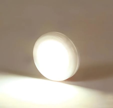 L01 Pilli Sensörlü Spot Lamba Dolap Altı Dolap İçi Spot
