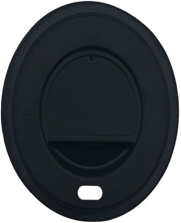 Excodi Cup - [ CUP ] 12 oz Siyah Kapaklı Karton Bardak - 300 ml - 100 Adet Kaliteli Kahve Bardağı, Sızdırmaz, El Yakmaz - Bej (Americano, Latte, Capuccino)