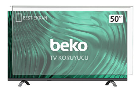 Beko B50HU 500B2-A-BI Tv Ekran Koruyucu - Beko 50" inç 126 cm Ekran Koruyucu 