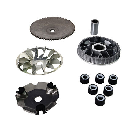 Motobir Ön Varyatör Komple Activa 125 S