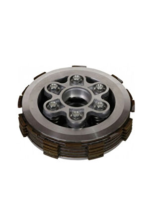 Motosiklet Cg Debriyaj Göbek Komple 6 Yıldız [6 Balatalı]