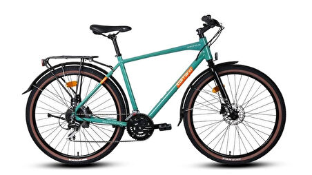 CARRARO SPORTIVE 724 ERKEK ŞEHİR BİSİKLETİ 457H V 27.5 JANT 16 VİTES DENİZ MAVİ SİYAH TURUNCU