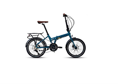 CARRARO FLEXI 121D KATLANIR BİSİKLET 350H MD 20 JANT 21 VİTES  MAT NAVY MAVİ SİYAH KAHVE