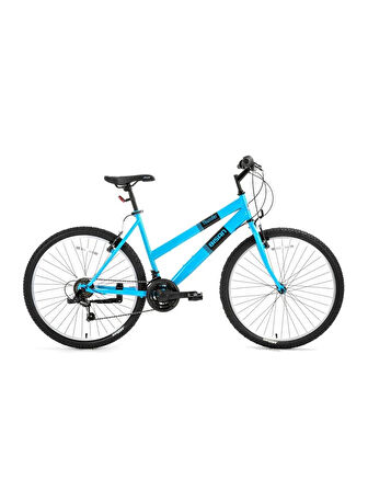 BİSAN THUNDER KADIN DAĞ BİSİKLETİ 47CM V 26 JANT 18 VİTES MAVİ SİYAH