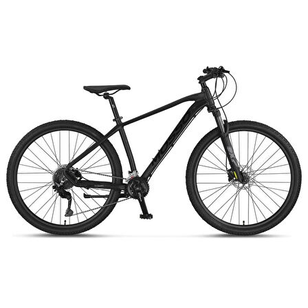 MOSSO BLACK EDITION-27 CUES-H ERKEK DAĞ BİSİKLETİ 406H HD 27.5 JANT 18 VİTES SİYAH