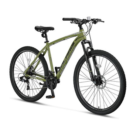 ÜMİT 2951 SOLARIS-M-2D ERKEK DAĞ BİSİKLETİ 510H 29 JANT 21 VİTES HAKİ SİYAH