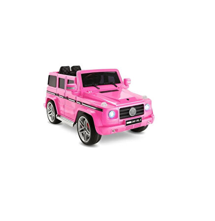 BABYHOPE 439 JEEP 12V KUMANDALI AKÜLÜ ARABA PEMBE