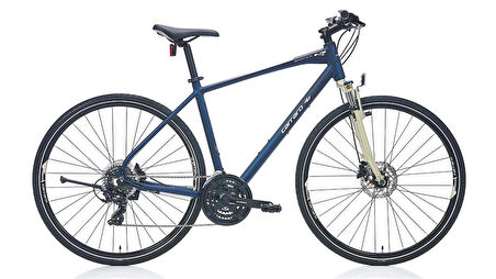 CARRARO SPORTIVE 223 ERKEK ŞEHİR BİSİKLETİ 508H HD 28 JANT 21 VİTES MAT LACİVERT-AÇIK SARI-GRİ