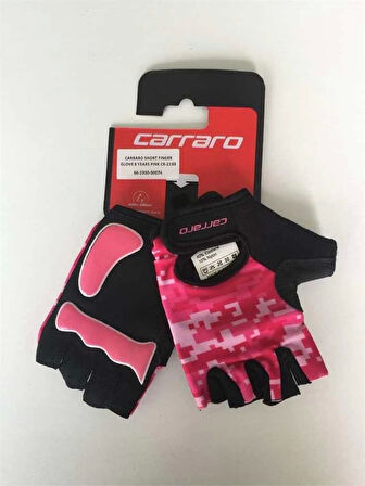 CARRARO KISA PARMAK ELDİVEN ÇOCUK 5-8 YAŞ PEMBE CR-2133