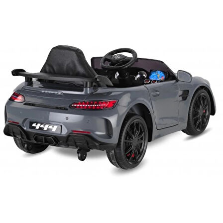BABYHOPE 444 GTR SPORT 12V UZAKTAN KUMANDALI AKÜLÜ ARABA KOYU GRİ