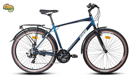 CARRARO SPORTIVE 721 ERKEK ŞEHİR BİSİKLETİ 560H V 27.5 JANT 21 VİTES MAVİ MOR YEŞİL BUKALEMUN TURKUAZ