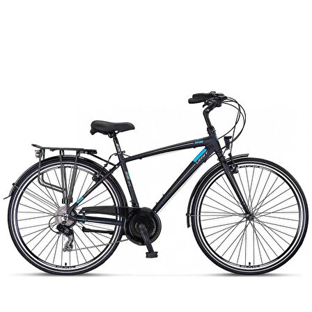 ÜMİT 2838 VENTURA M-DMD-V ERKEK ŞEHİR BİSİKLETİ 460H V 28 JANT 21 VİTES SİYAH MAVİ