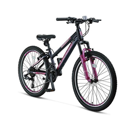ÜMİT 2666 MIRAGE KADIN DAĞ BİSİKLETİ 357H V 26 JANT 21 VİTES SİYAH PEMBE
