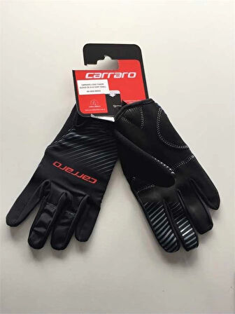 CARRARO UZUN PARMAK ELDİVEN CR-2142 MEDIUM SIYAH