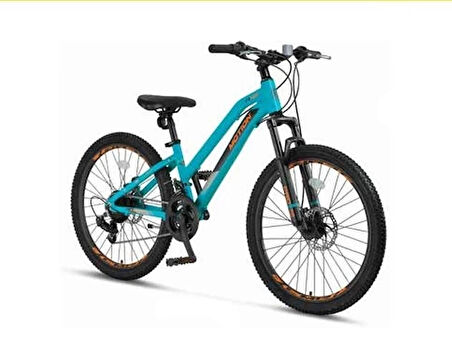 ÜMİT 2079 L-2D MOTION ERKEK KIZ BİSİKLETİ 254H V 20 JANT 21 VİTES TURKUAZ SİYAH