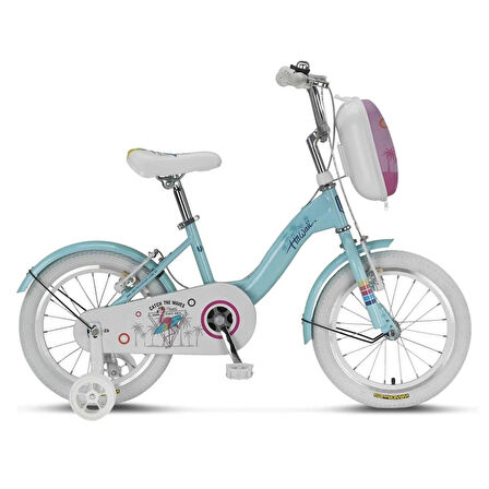 ÜMİT 1625 HAWAI-CANTA-V KIZ ÇOCUK BİSİKLETİ 16 JANT SKY BLUE
