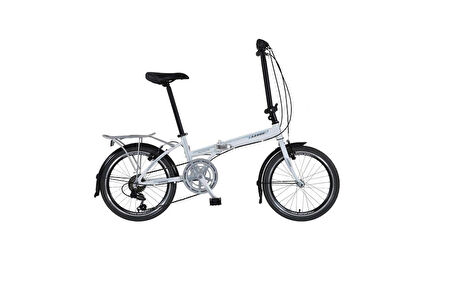 ÜMİT 2036 FOLDING KATLANIR BİSİKLET V 20 JANT 6 VİTES WHITE SİLVER RED
