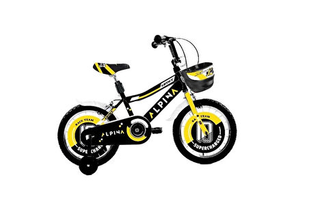 ÜMİT 2047 ALPINA-M-BMX-V-ERKEK ÇOCUK BİSİKLETİ V 20 JANT SİYAH SARI