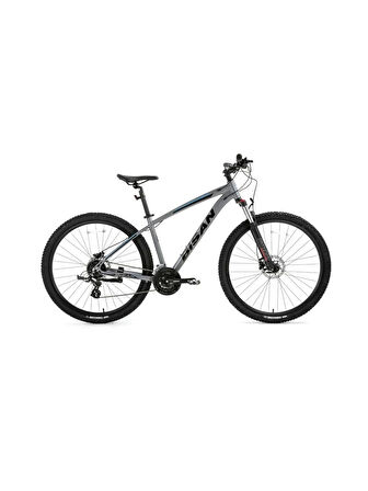 BİSAN MTX 7300 ERKEK DAĞ BİSİKLETİ 39.5 CM HD 26 JANT 24 VİTES METALİK GRİ MAVİ