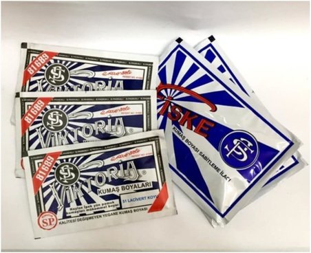 3ad. Kumaş Boyası Kot Boyası 51 Lacivert Koyu +2ad Fiske