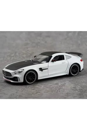 Mercedes Benz Amg Gtr Araba Işıklı Ve Sesli Kapıları Açılan Mercedes Amg Gtr Turbo V8 Araba