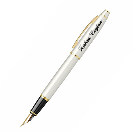 İkili Set Dolmakalem - Tükenmezkalem Noble 35 Beyaz Altın