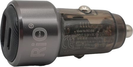 RİO ARAÇ ŞARJMATİK HEM USB-A 18W HEMDE TYPE-C 65W ÇIKIŞLI ARAÇ ÇAKMAKLIK GİRİŞLİ HIZLI ŞARJ