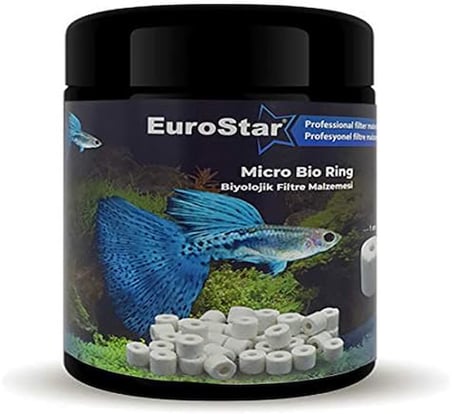 Micro Bio Ring Akvaryum İçin Biyolojik Filtre Malzemesi, 1 L