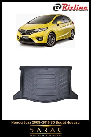 Rizline Honda Jazz 2011 Model 3D Bagaj Havuzu