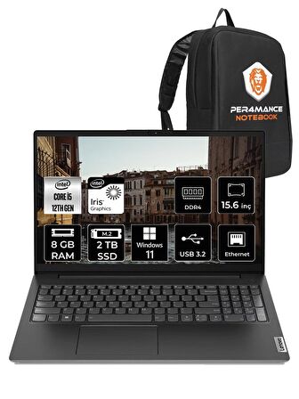 LENOVO Nb V15 G3 i5-1235U 8GB 2TB SSD 15.6 FHD W11PRO 82TT00A6TX + PER4 ÇANTA