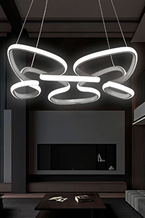 Güney Ledli Avize Beyaz